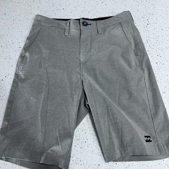 Billabong Men's Tan Crossfire Quick dry Shorts size 28 men’s XS-S Boys XL - Picture 2 of 9